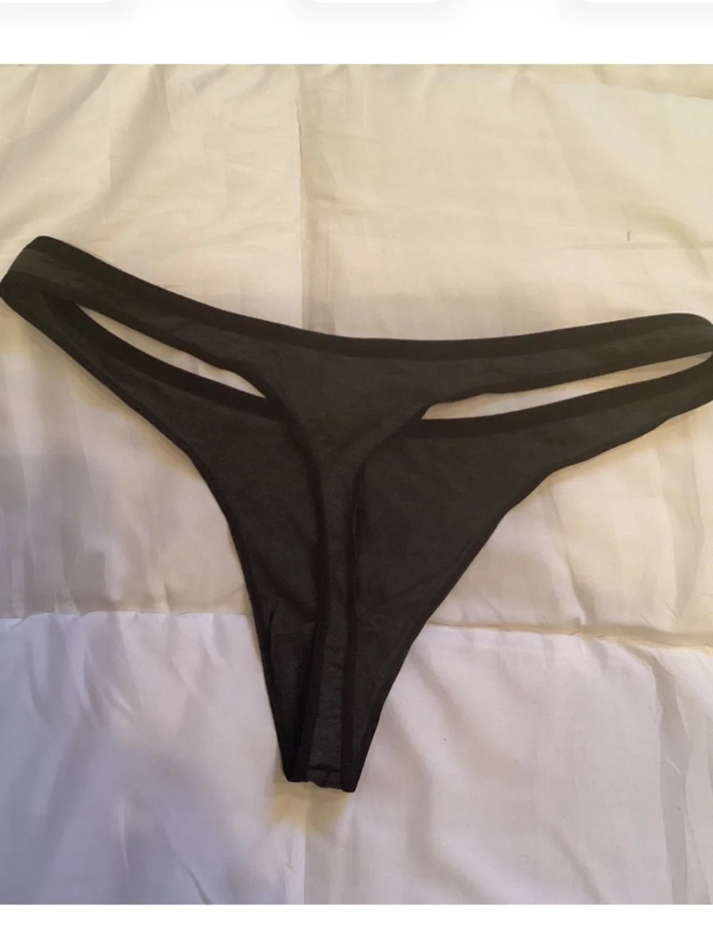 Sexy grey thong, large